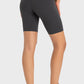 V-Waist Biker Shorts