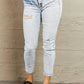 BAYEAS Mid Rise Acid Wash Skinny Jeans