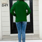 Mock Neck Long Sleeve Sweater