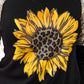 Sunflower Graphic Sequin T-Shirt