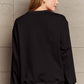 Simply Love Full Size Letter Graphic Long Sleeve Sweatshirt