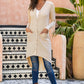 V-Neck Long Sleeve Cardigan with Pocket