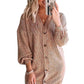 V-Neck Dropped Shoulder Cardigan