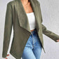Statement Collar Long Sleeve Jacket