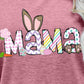 Easter MAMA Graphic Round Neck T-Shirt