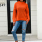 Mock Neck Long Sleeve Sweater