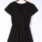 Flutter Sleeve Surplice Romper