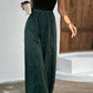 Two-Tone Square Neck Wide Leg Jumpsuit
