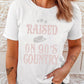 Letter Graphic Cuffed Tee