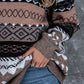Dropped Shoulder Round Neck Sweater