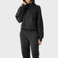 Half-Zip Long Sleeve Sports Hoodie
