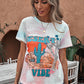Tie-Dye Graphic Tee Shirt