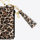 Leopard Tassel Keychain with Wallet
