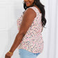 Heimish Full Size Surprise Party Printed Sleeveless Top