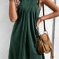 Round Neck Sleeveless Mini Dress
