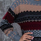 Dropped Shoulder Round Neck Sweater