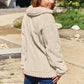 Zip Up Collared Neck Jacket with Pockets