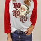 Santa Graphic Raglan Sleeve T-Shirt