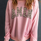 Round Neck Dropped Shoulder AMEN Graphic Sweatshirt