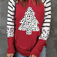 Christmas Tree Graphic Long Sleeve T-Shirt
