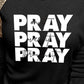 PRAY Graphic Sequin T-Shirt