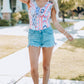 Geometric Scoop Neck Bodysuit