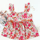 Floral Square Neck Babydoll Top