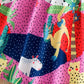 Girls Printed Ruffled Dress