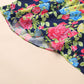 Women Floral Ruffled Dress