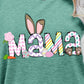 Easter MAMA Graphic Round Neck T-Shirt