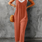 Full Size Spaghetti Strap Wide Leg Jumpsuit