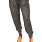Leopard Pocketed Long Pants