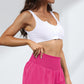 Smocked Paperbag Waist Shorts