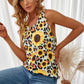Sunflower Scoop Neck Tank