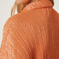 Textured Button Up Long Sleeve Shirt