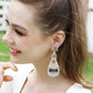 Beaded Champagne Bottle Earrings