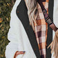 Long Sleeve Button Front Winter Coat