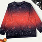 Plus Size Christmas Element Long Sleeve Sweatshirt