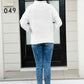 Mock Neck Long Sleeve Sweater