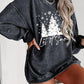 Christmas Graphic Dropped Shoulder Sweatshirt