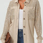 Sequin Long Sleeve Shirt