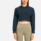 Long Sleeve Cropped Sports Hoodie