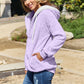Zip Up Drawstring Hooded Jacket