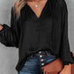 Tie Neck Long Sleeve Blouse
