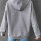 FALL VIBES Graphic Hoodie with Front Pocket