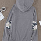 Side Zip Sweatshirt with Front Pocket