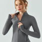 Zip Up Active Outerwear with Pockets