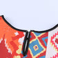 Embroidered Round Neck Short Sleeve Top