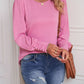 Round Neck Puff Sleeve T-Shirt