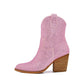 Melody Rhinestone Ankle Booties